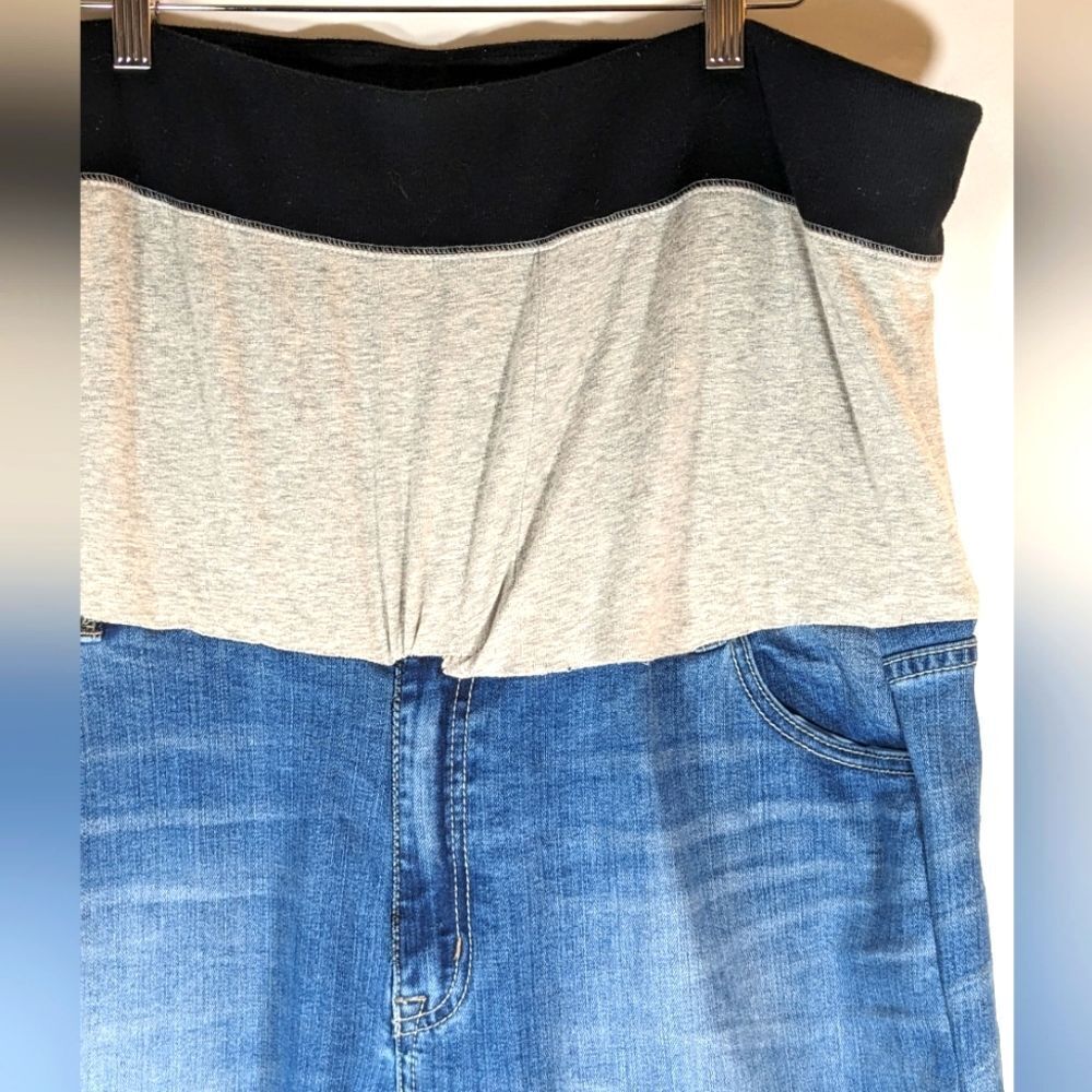 SLEEP by Cacique/Lane Bryant Over the Belly Jeans Wide Leg Size 22/24 - Picture 5 of 8